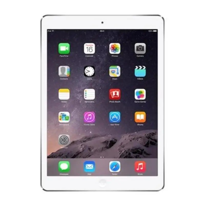 Apple iPad Air, Silver, back view
