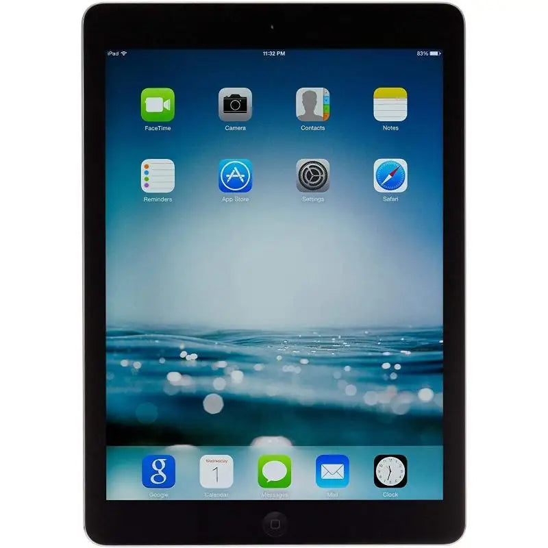 Apple iPad Air, back view