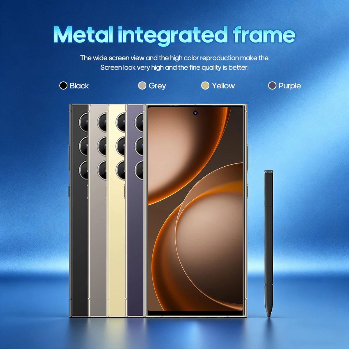 FUFFI S Pro Smartphone, 6.8", 12GB RAM, 512GB, 4100mAh