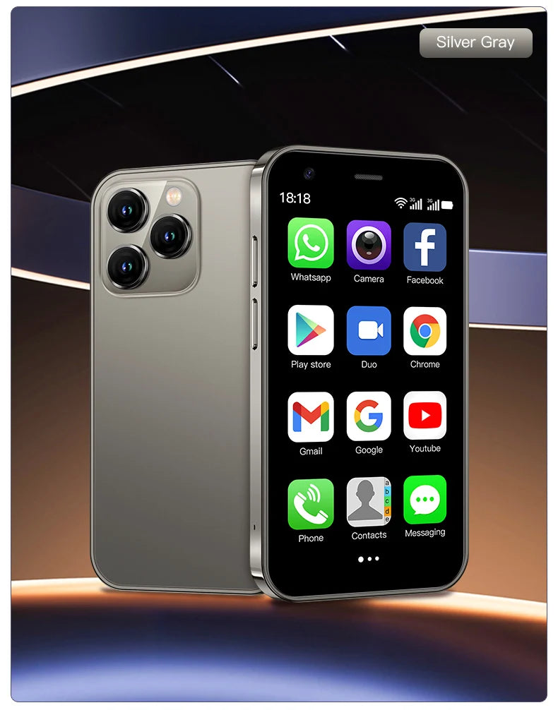 SERVO 15SE Mini Smartphone, 3.0", Dual SIM, Wi-Fi Hotspot, Android