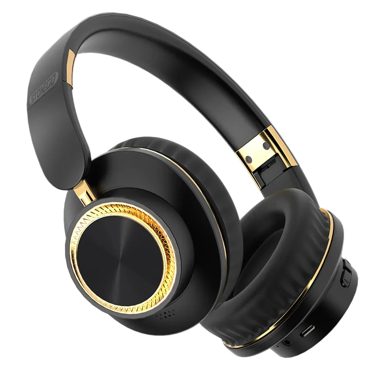 Foldable Over-Ear Bluetooth Headphones with Microphone
