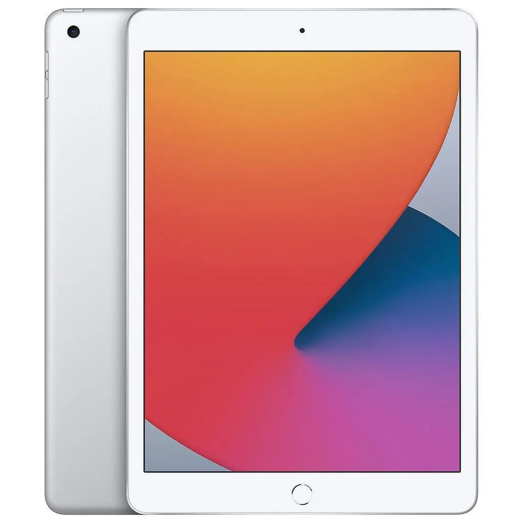 Apple iPad 8th generation, Space Grey, front view