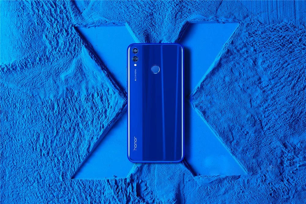 HONOR 8X Smartphone, 6.5", Kirin 710, 20MP Camera, Fingerprint - Used