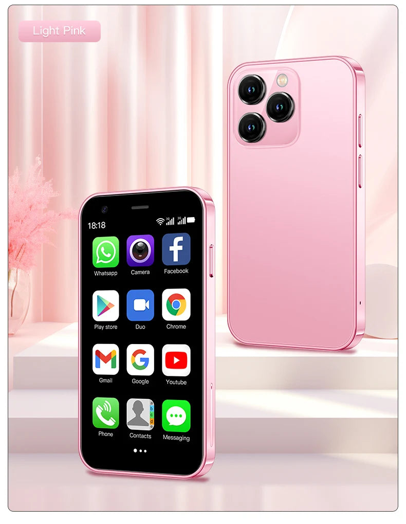 SERVO 15SE Mini Smartphone, 3.0", Dual SIM, Wi-Fi Hotspot, Android