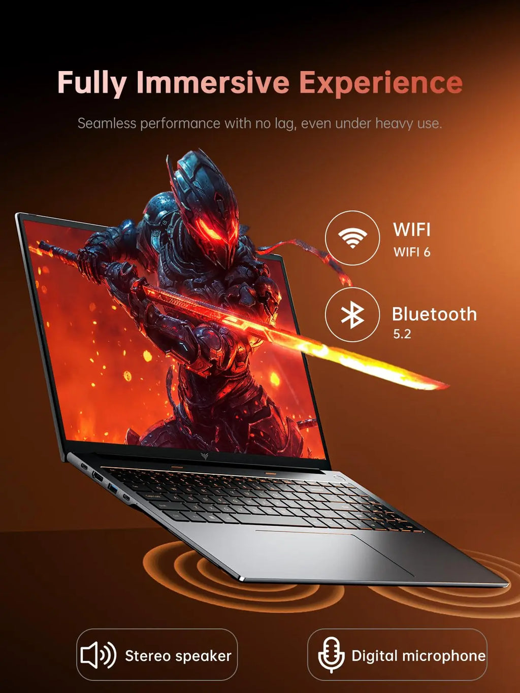 لابتوب ألعاب ACEMAGIC مقاس 16 بوصة، معالج AMD Ryzen 9 6900HX، ذاكرة وصول عشوائي 16 جيجابايت، قرص صلب 512 جيجابايت SSD، نظام تشغيل Windows 11 Pro