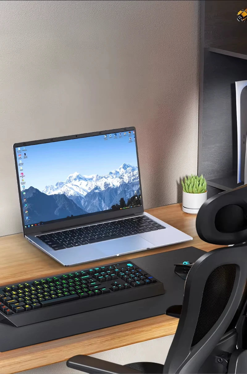 لابتوب شيامن 14.1 بوصة، معالج Intel Atom A3950، ذاكرة وصول عشوائي 12 جيجابايت، قرص صلب 1 تيرابايت SSD، نظام ويندوز 11