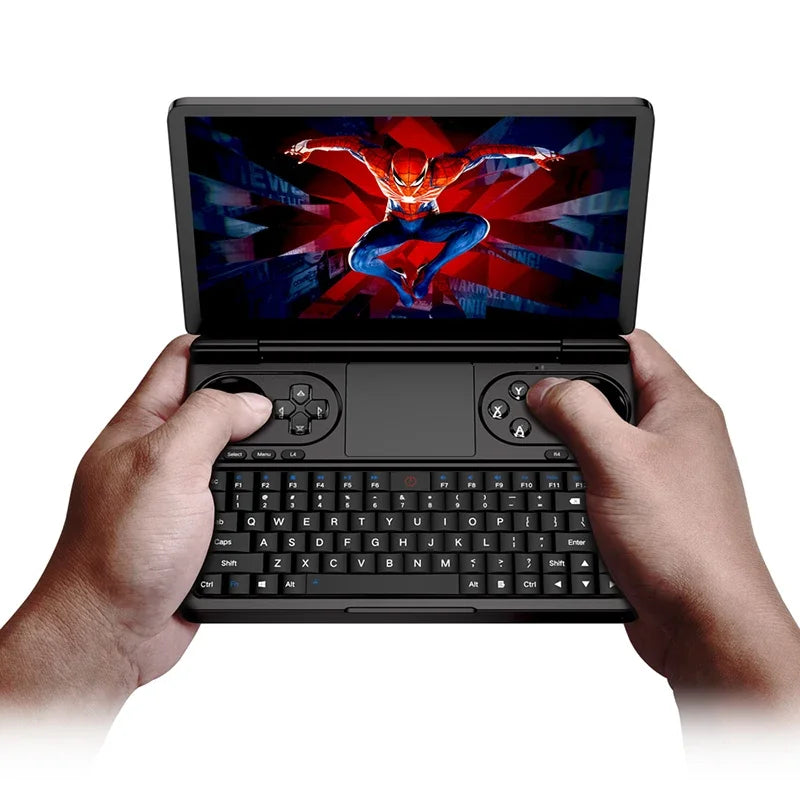 GPD WIN Mini handheld console, front angle
