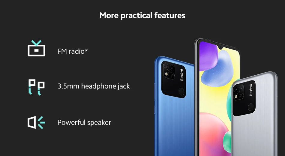 Xiaomi Redmi 9A Smartphone, 4GB RAM, 64GB, Unlocked - Used