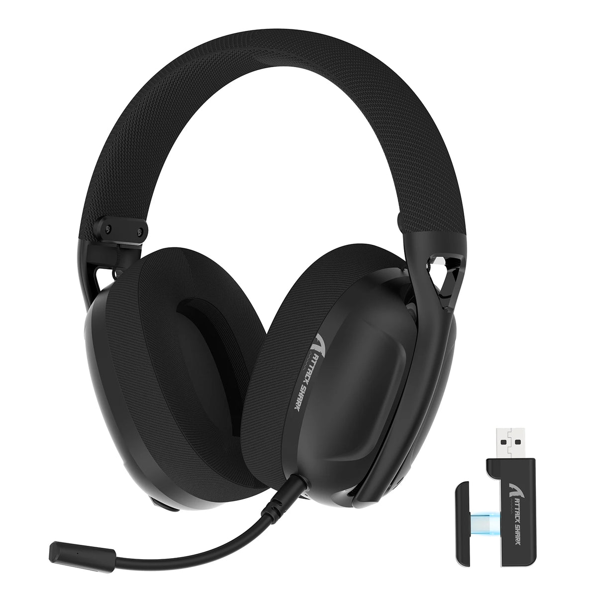 ATTACK SHARK L80 Wireless Gaming Headset for PC, PS4, PS5, Switch and Xbox