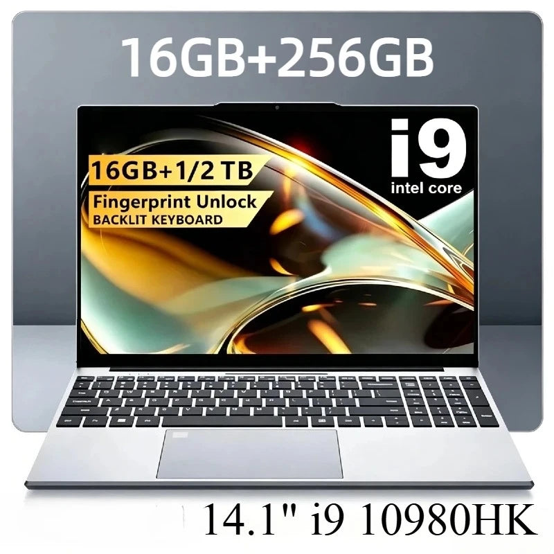 14.1" Laptop, Intel Core i9-10980HK, 32GB RAM, 2TB M.2 SSD