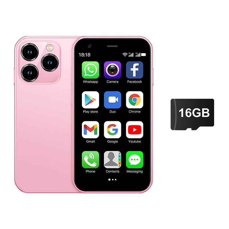 SERVO 15SE Mini Smartphone, 3.0", Dual SIM, Wi-Fi Hotspot, Android