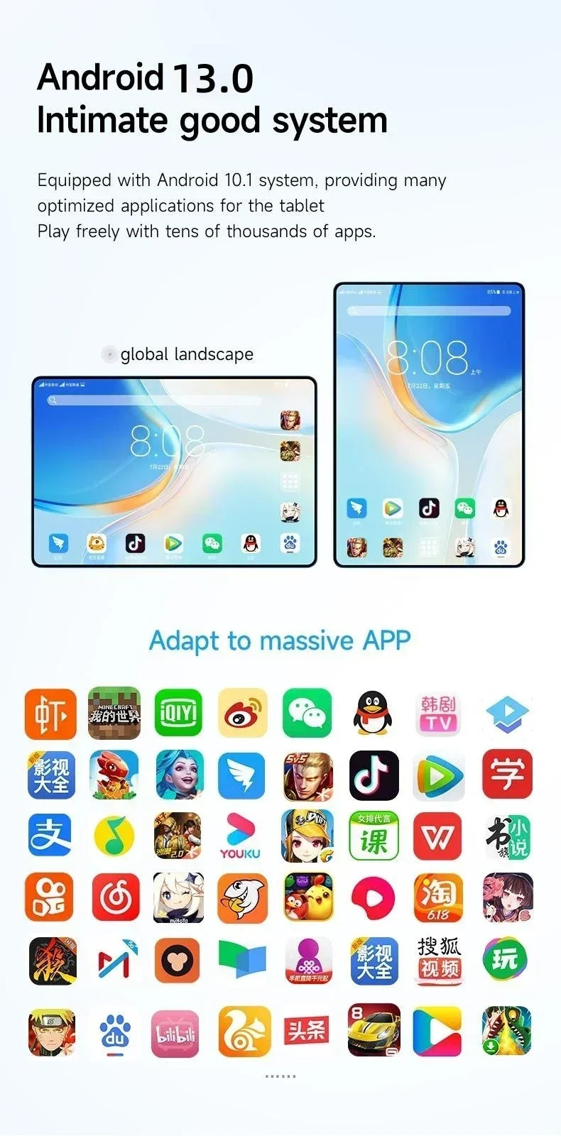 2026 Global Original Tab iPad Air PRO Tablet Snapdragon 8 Gen3 11inch Android 15 24GB+2TB 20000mAh 5G Dual Card WiFi MI tablets