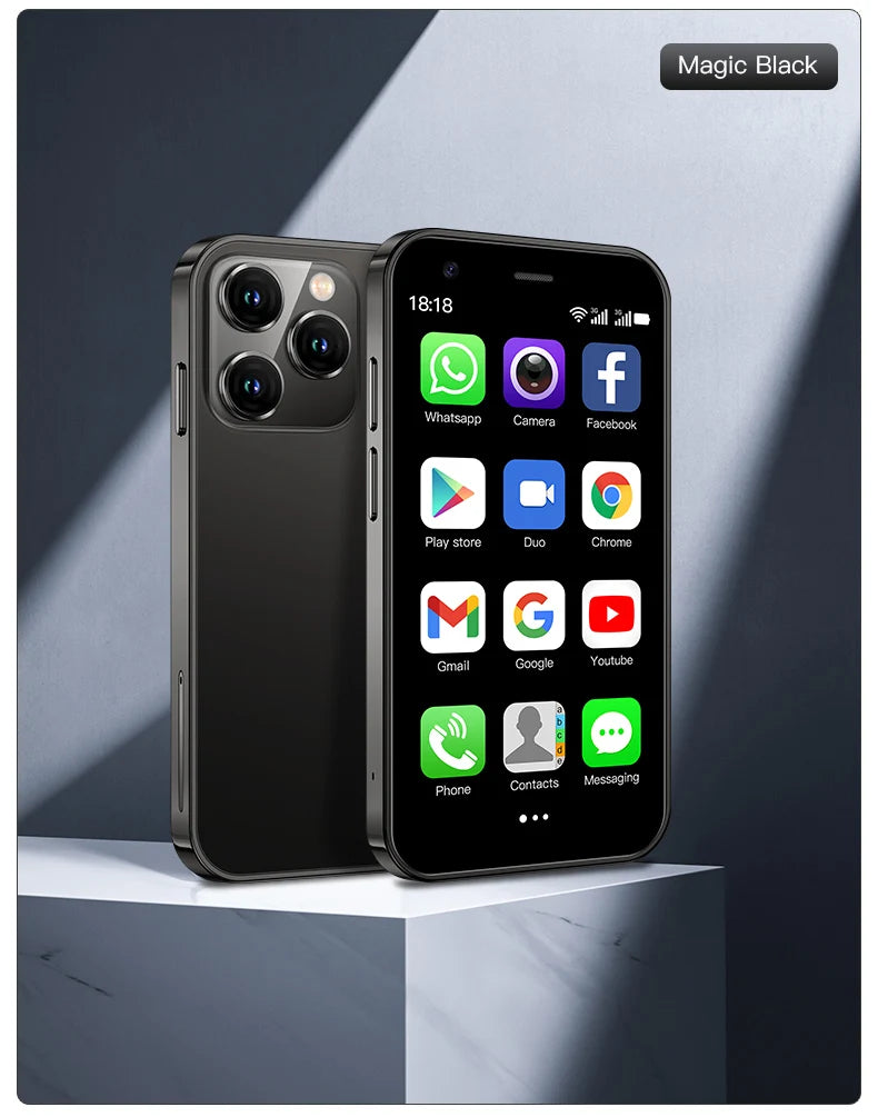 SERVO 15SE Mini Smartphone, 3.0", Dual SIM, Wi-Fi Hotspot, Android