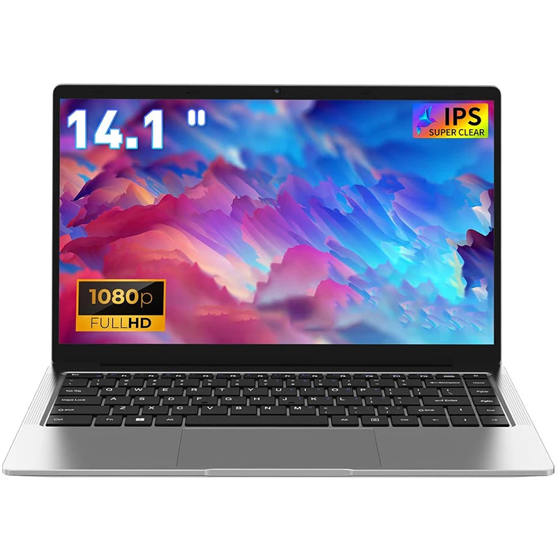 Xiaman 14.1" Laptop, Intel Atom A3950, 12GB RAM, 1TB SSD, Windows 11