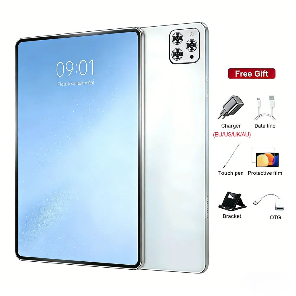 2026 Original 12inch IPad Air Pro 5G Tablet PC 20000mAh Android 15 24GB RAM 2TB ROM 5G Dual SIM GPS 5K 4G WIFI Network Tablet