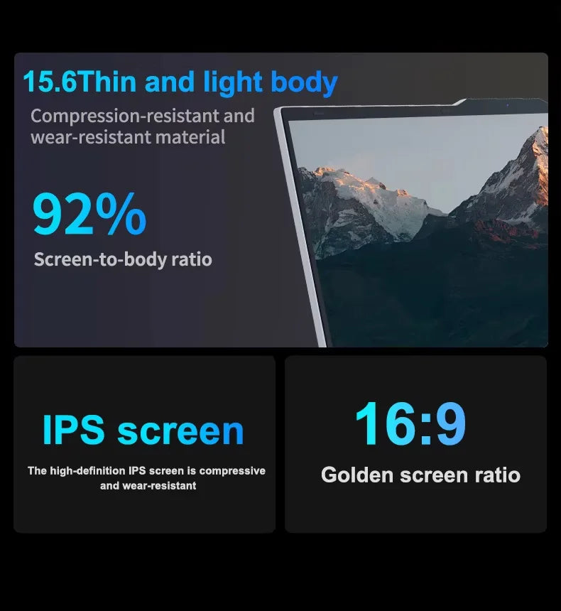 15.6" Laptop, Intel Core i9-10980HK, 16GB RAM, 1TB SSD, Backlit Keyboard