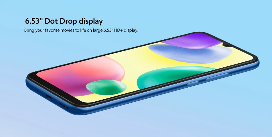 Xiaomi Redmi 9A Smartphone, 4GB RAM, 64GB, Unlocked - Used