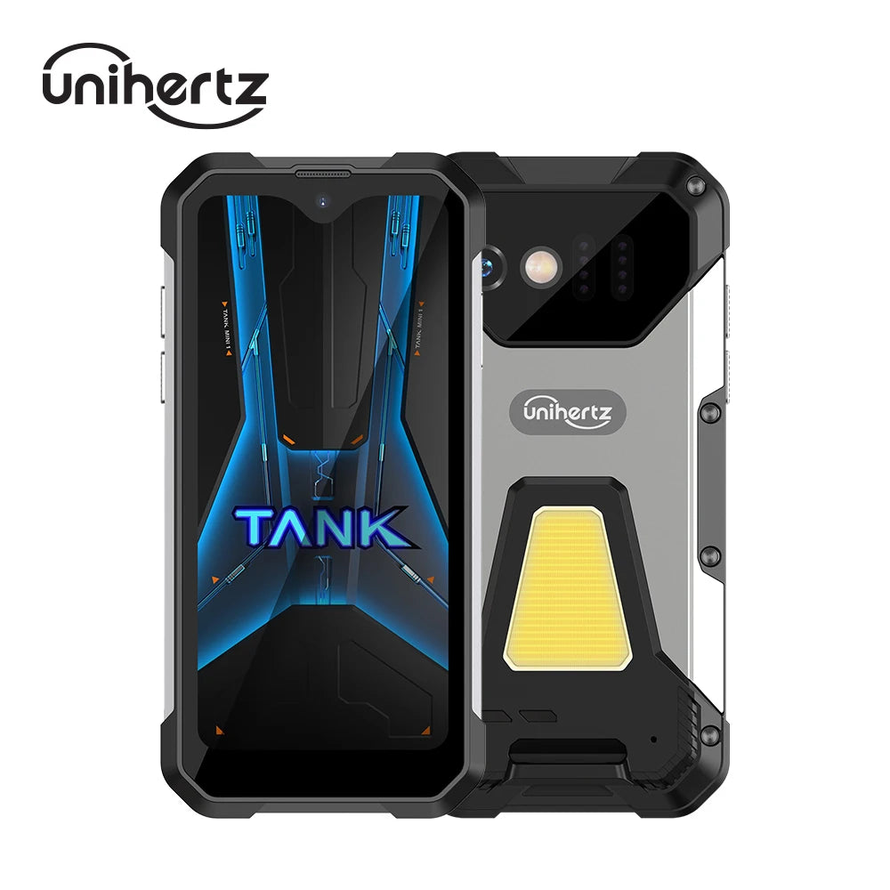 Unihertz Tank Mini Rugged Phone, 4.3", 8GB RAM, 256GB, Camping Light