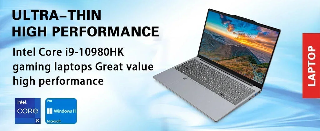 14.1" Portable Laptop, Intel Core i9-10980HK, 16GB RAM, 2TB SSD, Wi-Fi 6