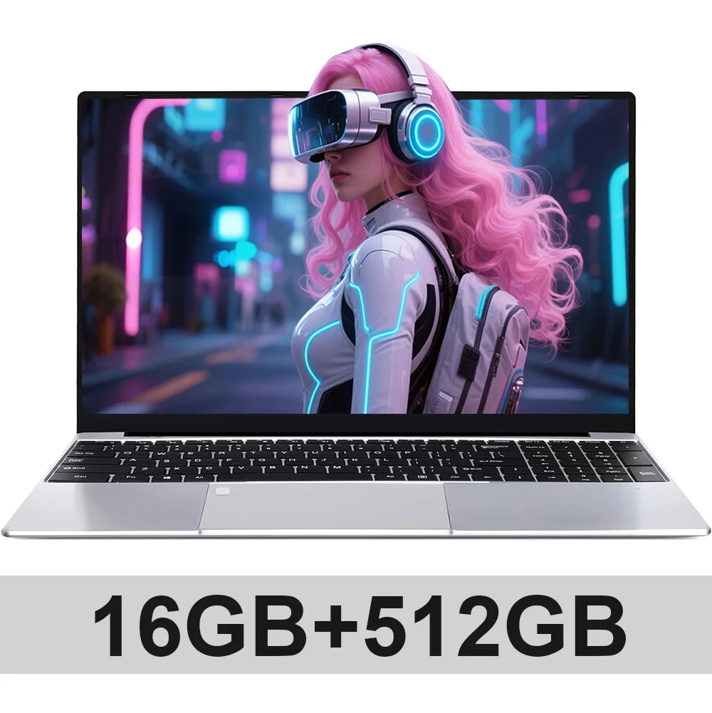 15.6" Laptop, Intel Core i3-6100U, 16GB RAM, 1TB SSD, Windows 11 Pro