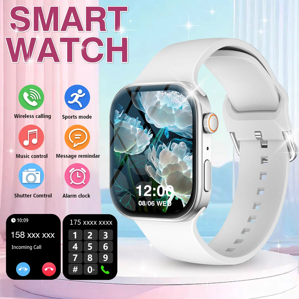 Smart Watch with Bluetooth Calling and Fitness Tracking