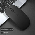 Rechargeable Wireless Bluetooth Mouse, Silent Click, Ergonomic