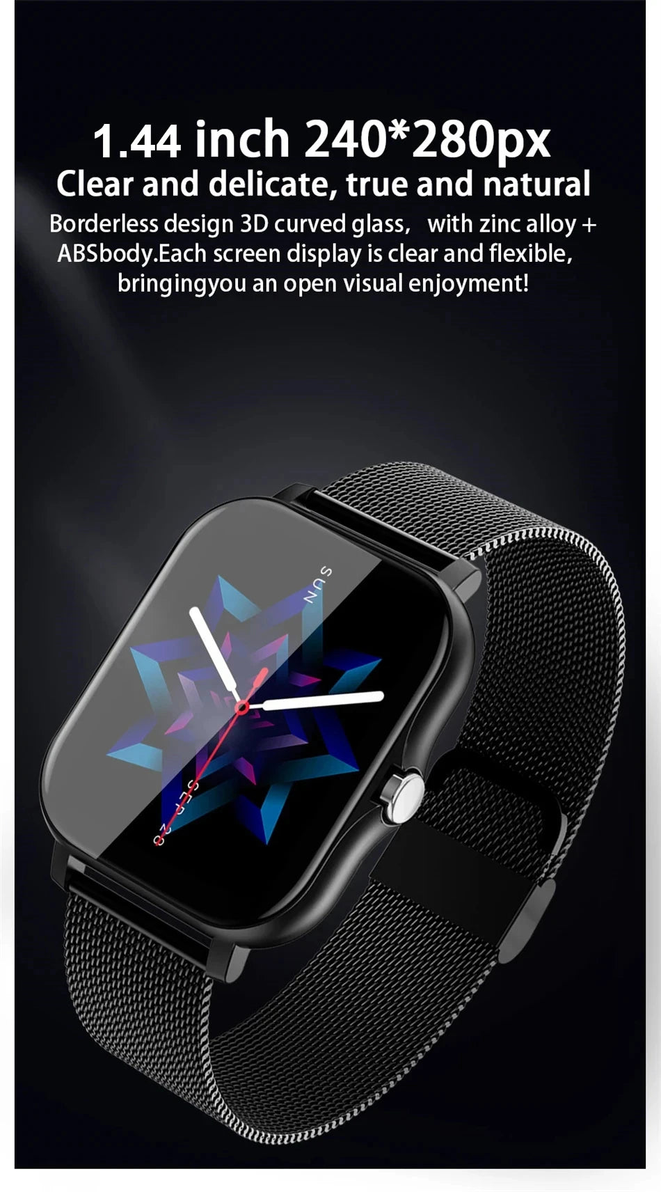Smart Watch with Bluetooth Calling and Sports Modes