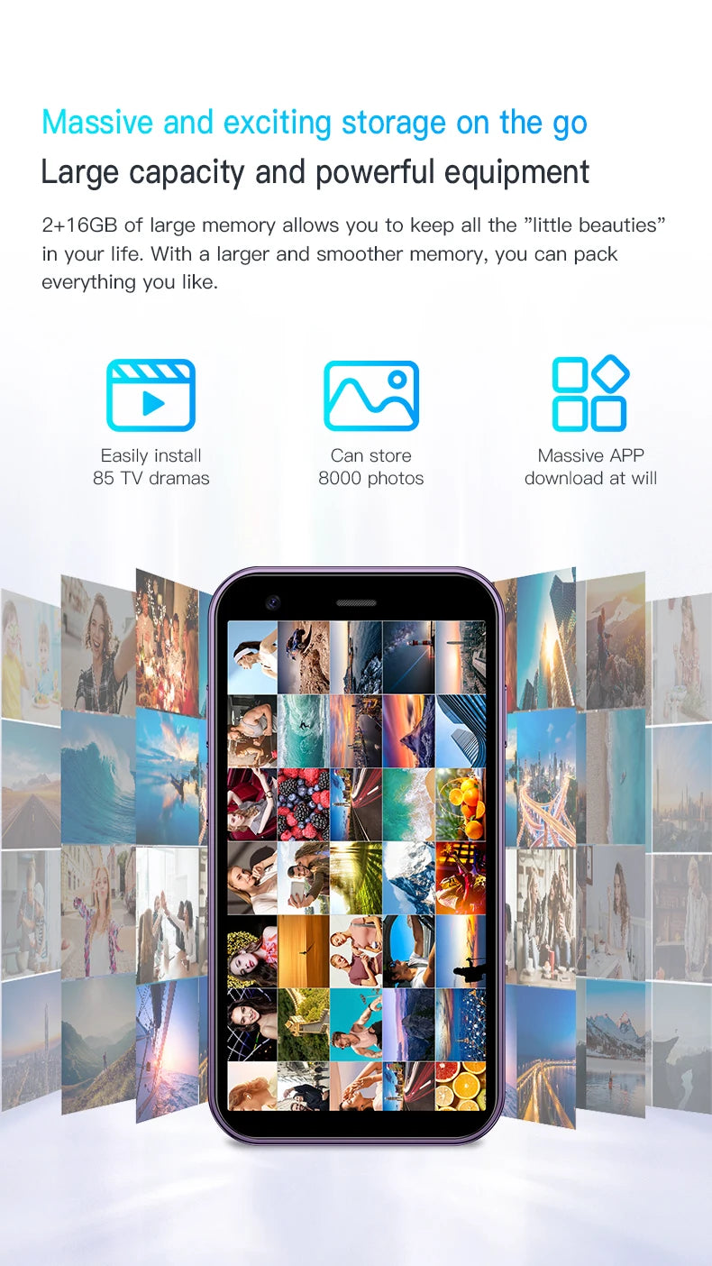 SERVO 15SE Mini Smartphone, 3.0", Dual SIM, Wi-Fi Hotspot, Android