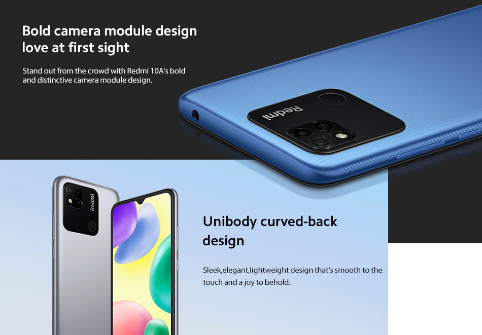 Xiaomi Redmi 9A Smartphone, 4GB RAM, 64GB, Unlocked - Used