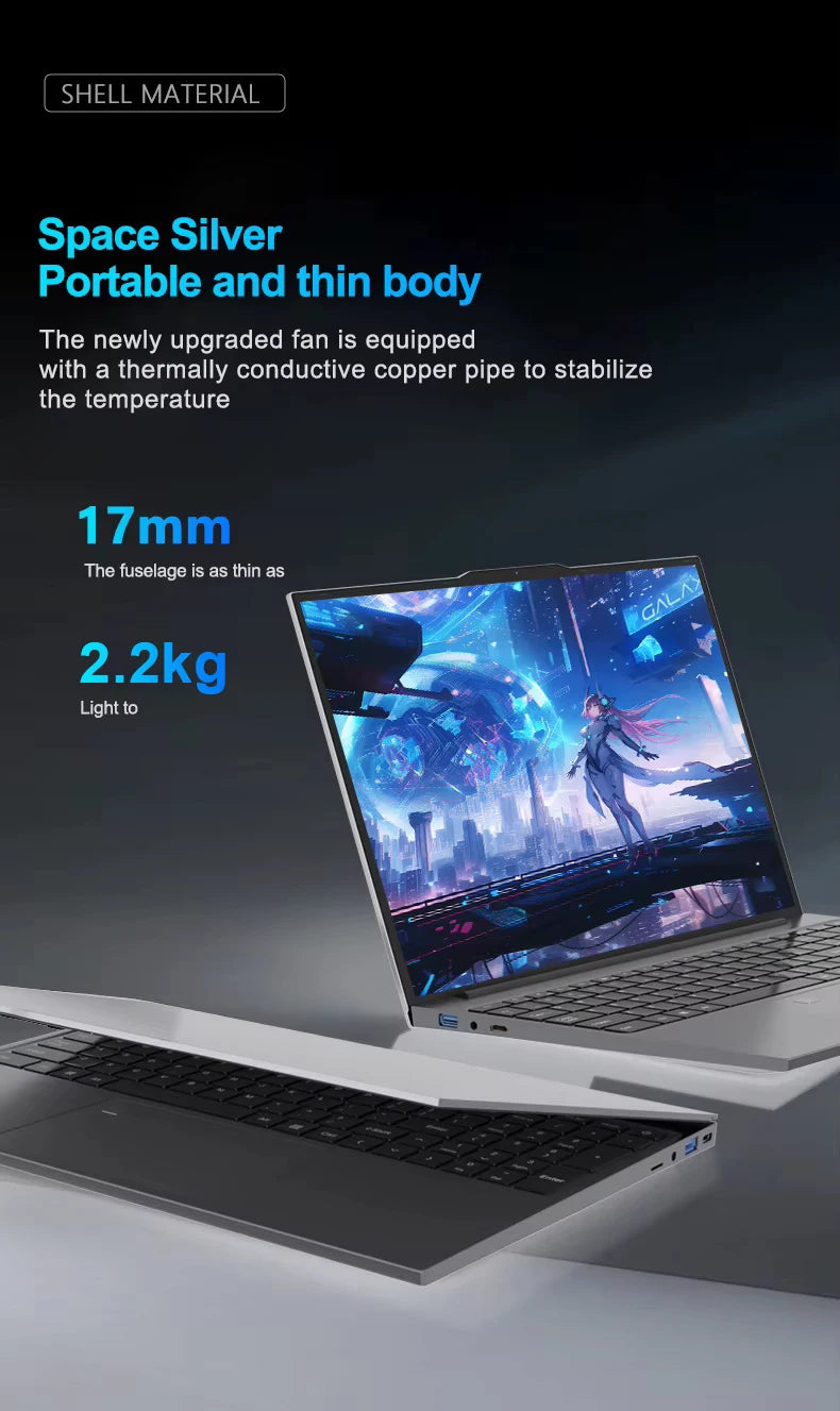 15.6" Laptop, Intel Core i9-10980HK, 16GB RAM, 1TB SSD, Backlit Keyboard