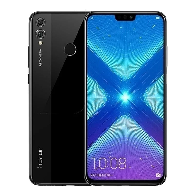 HONOR 8X Smartphone, 6.5", Kirin 710, 20MP Camera, Fingerprint - Used