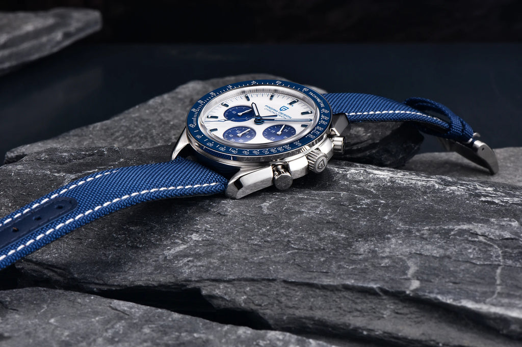 PAGANI DESIGN Moon Men's Chronograph Quartz Watch, Sapphire Glass
