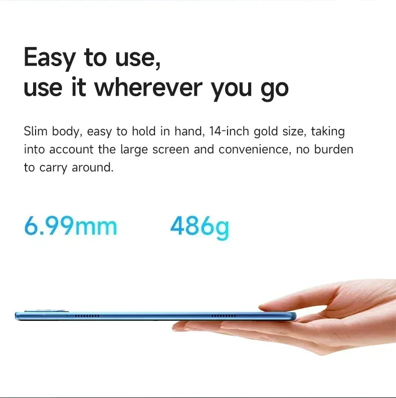2026 Original 12inch IPad Air Pro 5G Tablet PC 20000mAh Android 15 24GB RAM 2TB ROM 5G Dual SIM GPS 5K 4G WIFI Network Tablet