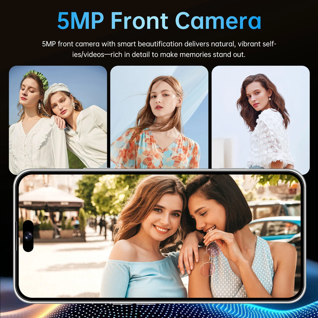 IVMI 17 Pro Max Smartphone, 6.7", 3GB RAM, 16GB, Dual SIM, 4G