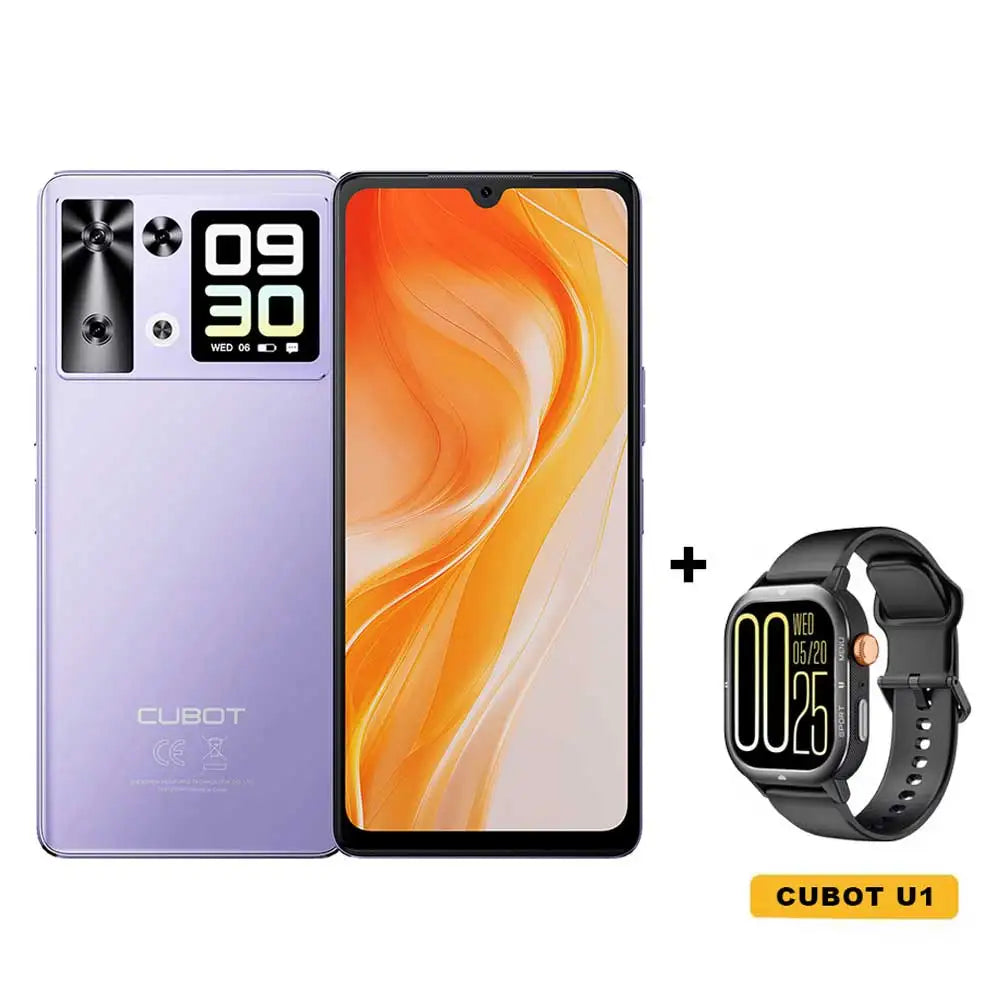 Cubot P90 Smartphone, 6.88" 120Hz, 24GB RAM, 256GB, 64MP, 5100mAh, NFC