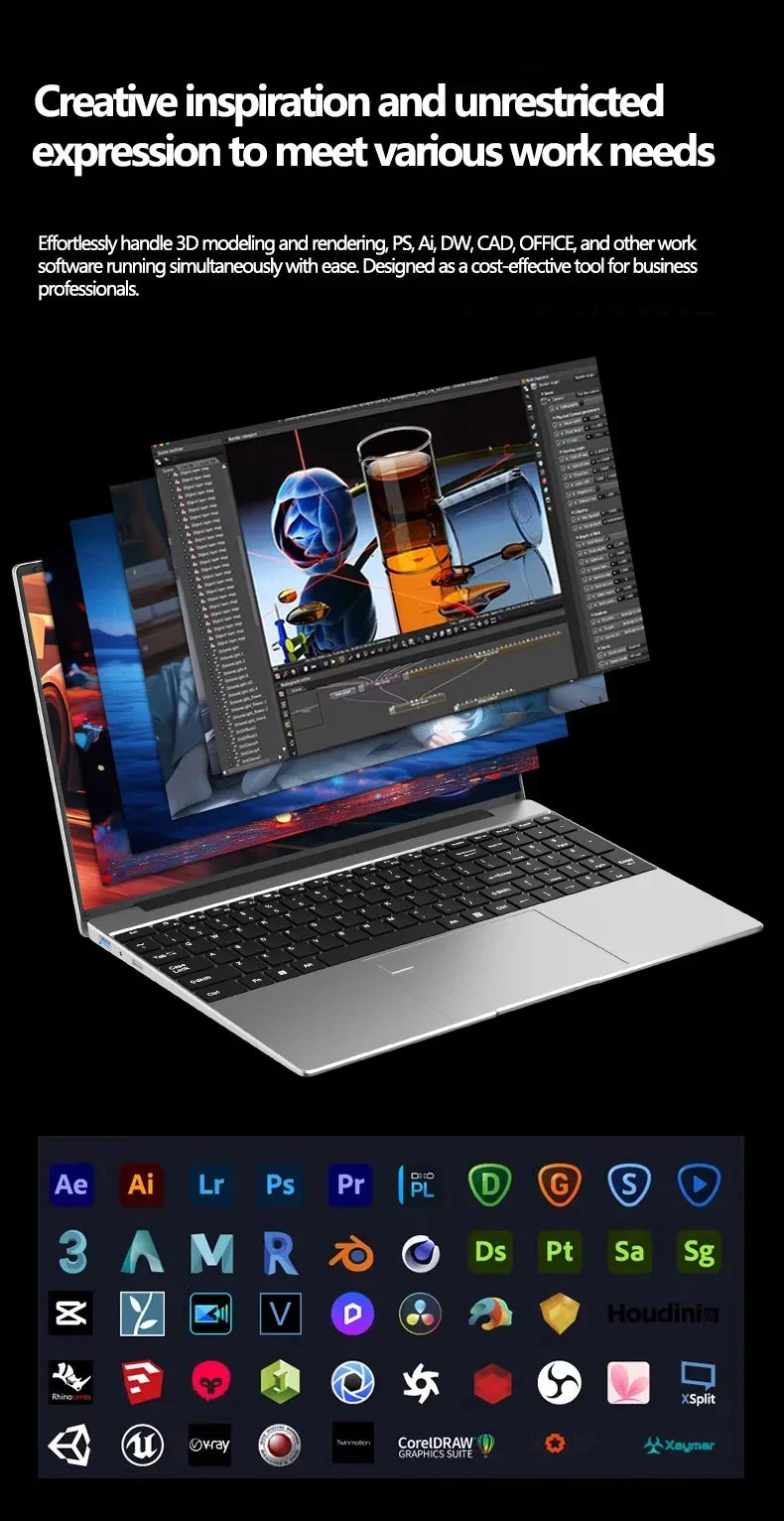 15.6" Gaming Laptop, Intel Core i9-9900, 32GB RAM, 2TB SSD, Windows 11