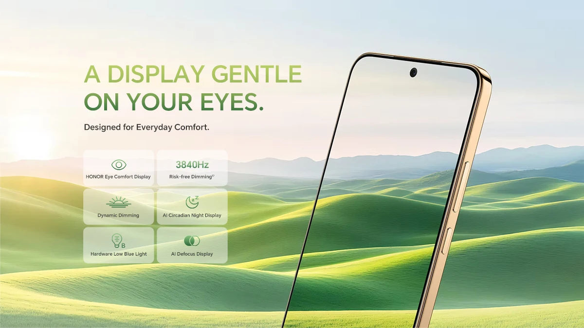 هاتف HONOR X9d الذكي، 6.79 بوصة 120 هرتز، ذاكرة وصول عشوائي 12 جيجابايت، 256 جيجابايت، 108 ميجابكسل، 8300 مللي أمبير