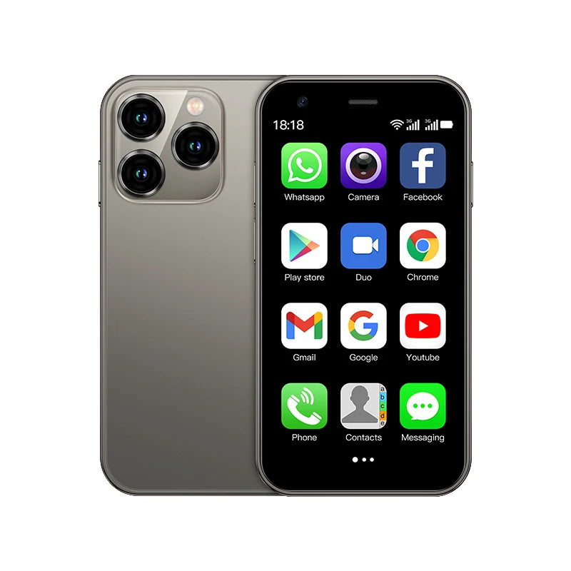 SERVO 15SE Mini Smartphone, 3.0", Dual SIM, Wi-Fi Hotspot, Android