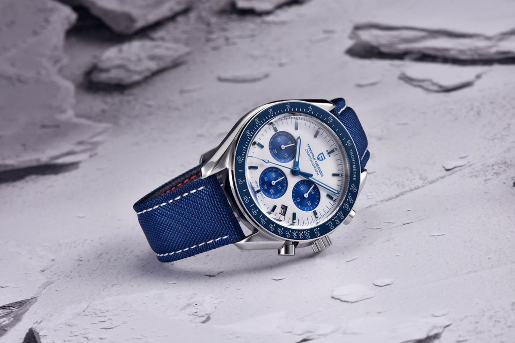 PAGANI DESIGN Moon Men's Chronograph Quartz Watch, Sapphire Glass