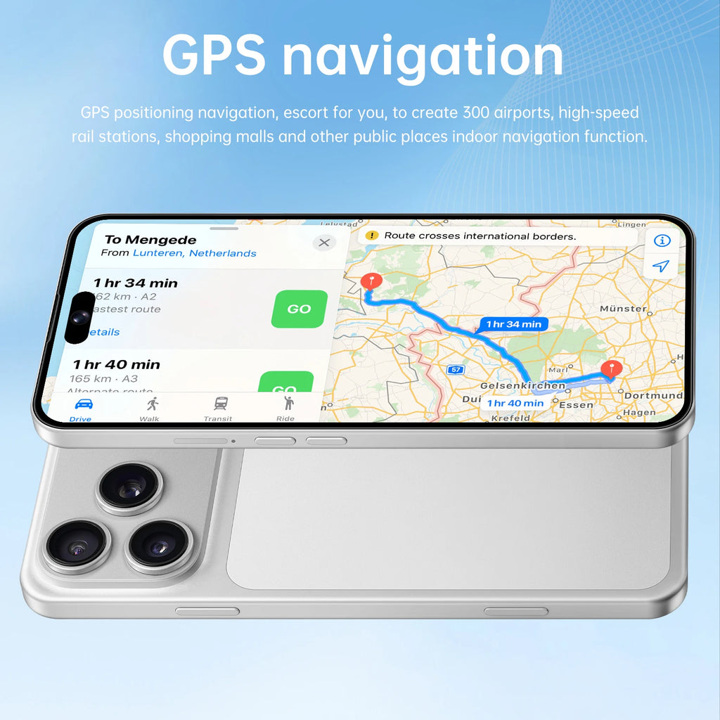 IVMI Global Vision Smartphone, 3GB RAM, 16GB, 13MP, Face Unlock