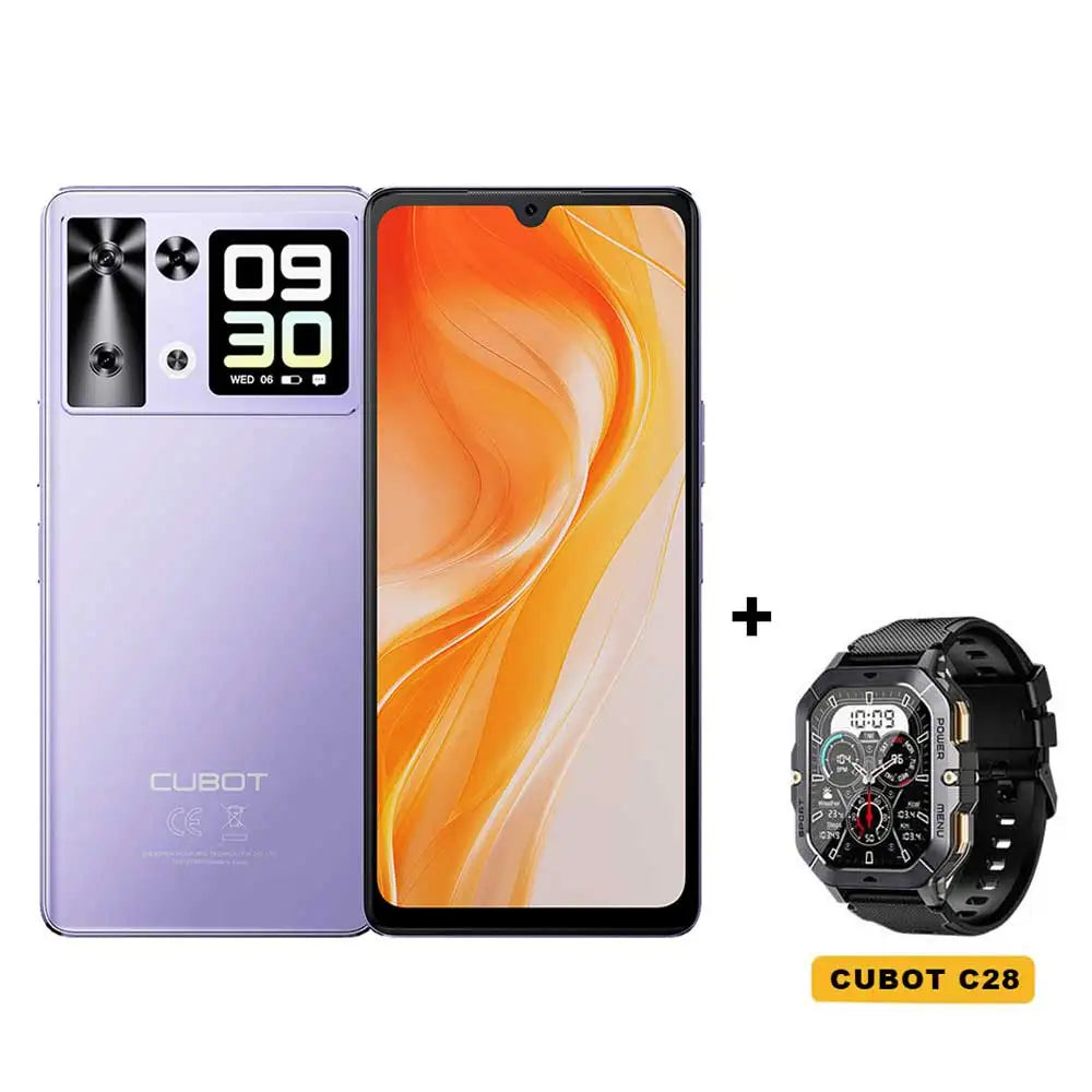 Cubot P90 Smartphone, 6.88" 120Hz, 24GB RAM, 256GB, 64MP, 5100mAh, NFC
