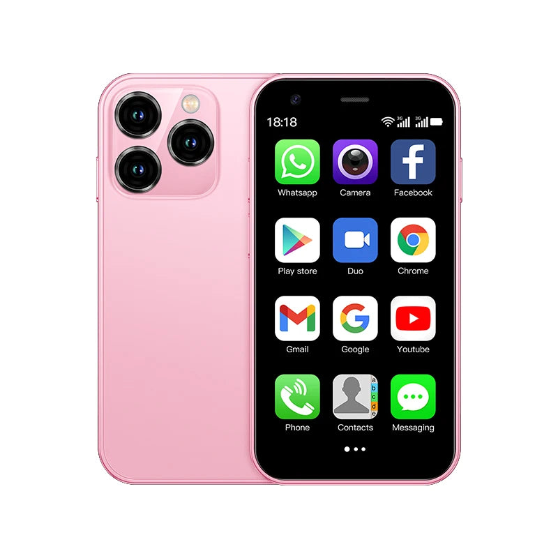 SERVO 15SE Mini Smartphone, 3.0", Dual SIM, Wi-Fi Hotspot, Android