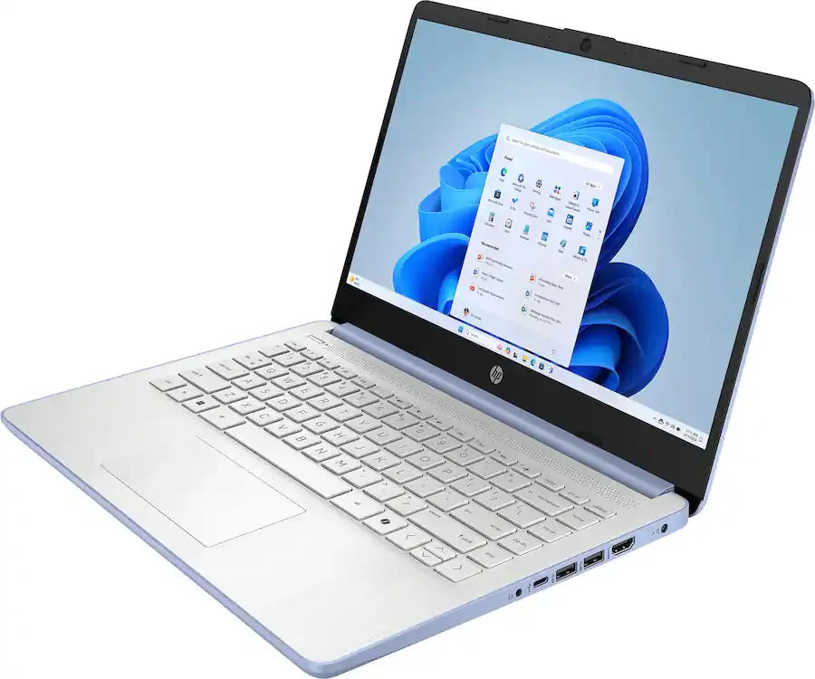 HP laptop keyboard detail