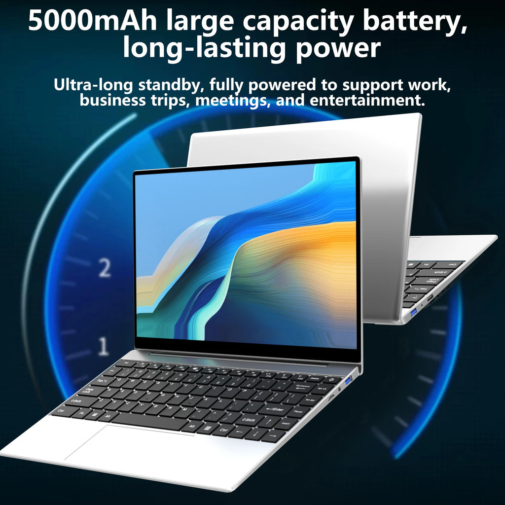 LENO 14.1" Laptop, Intel 4405U, 16GB RAM, 2TB SSD, Windows 11