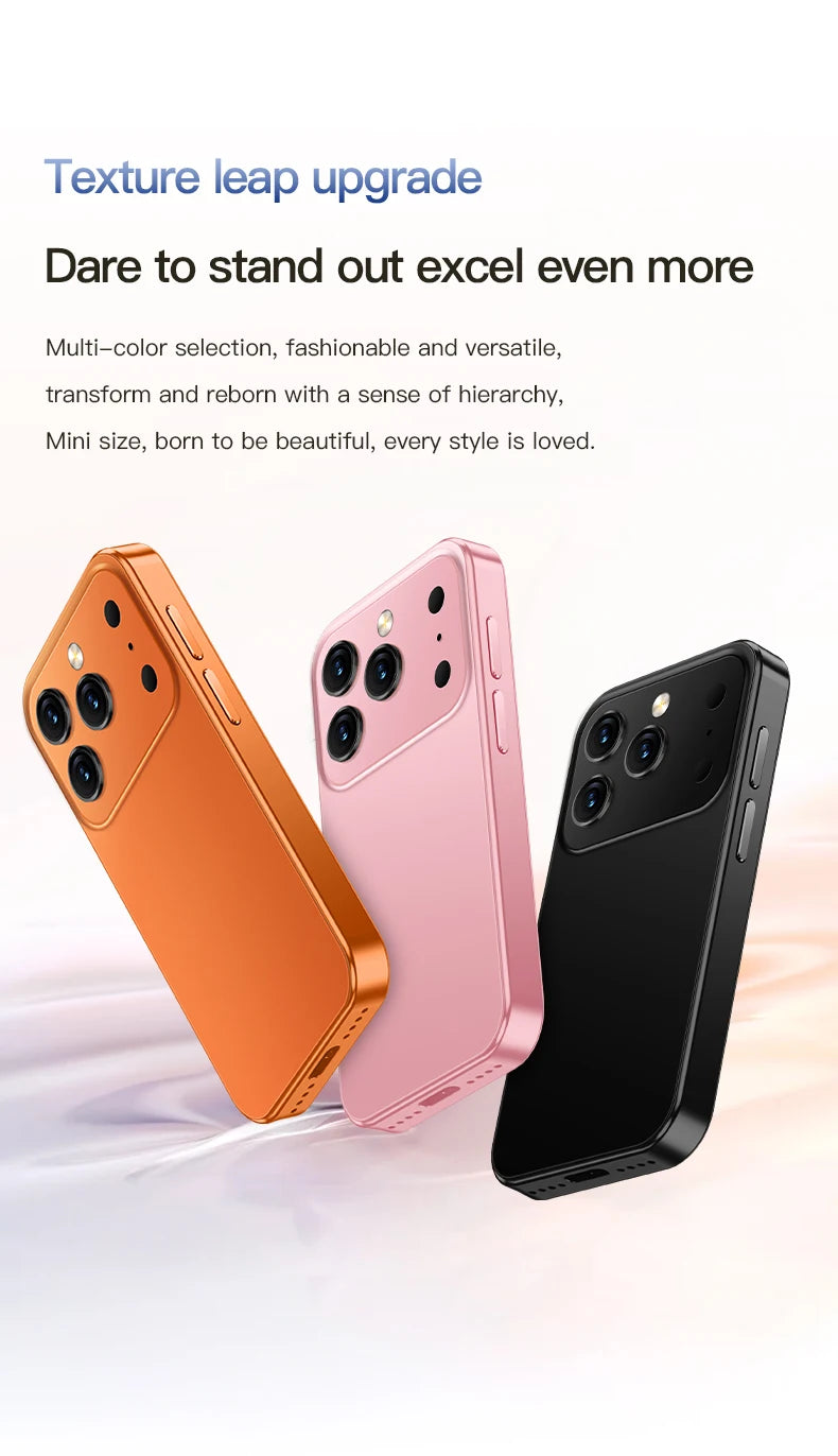 هاتف SOYES XS18 Pro الذكي الصغير، 3.0 بوصة، 2 جيجابايت رام، 16 جيجابايت، شريحتان
