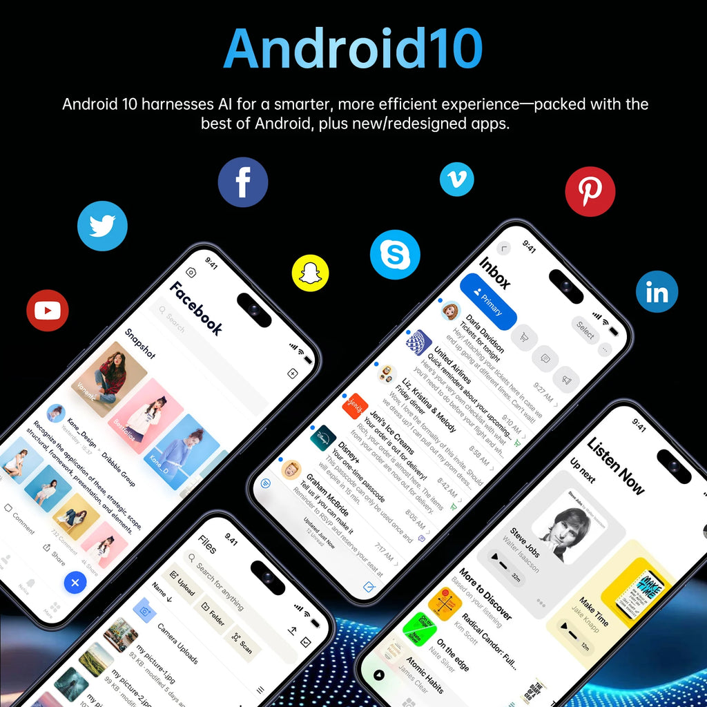 IVMI 17 Pro Max Smartphone, 6.7", 3GB RAM, 16GB, Dual SIM, 4G