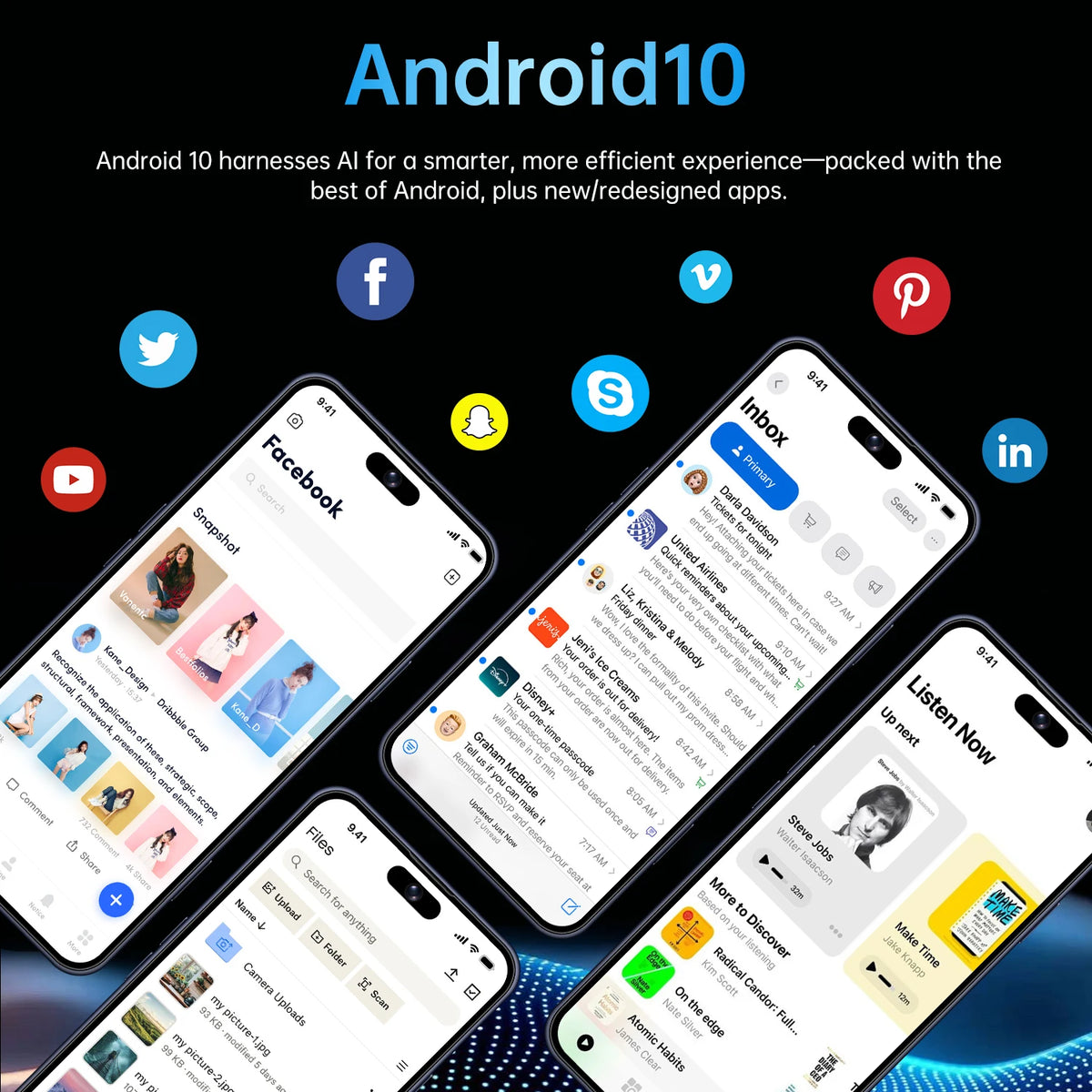 IVMI 17 Pro Max Smartphone, 6.7", 3GB RAM, 16GB, Dual SIM, 4G