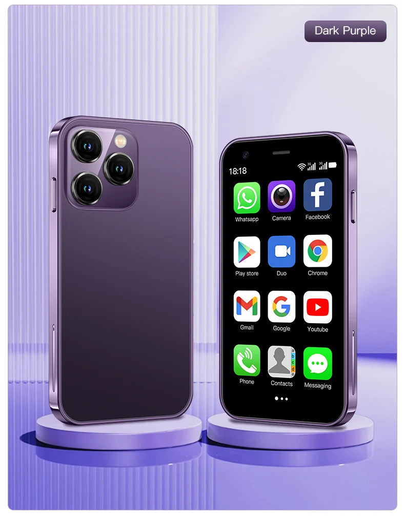 SERVO 15SE Mini Smartphone, 3.0", Dual SIM, Wi-Fi Hotspot, Android