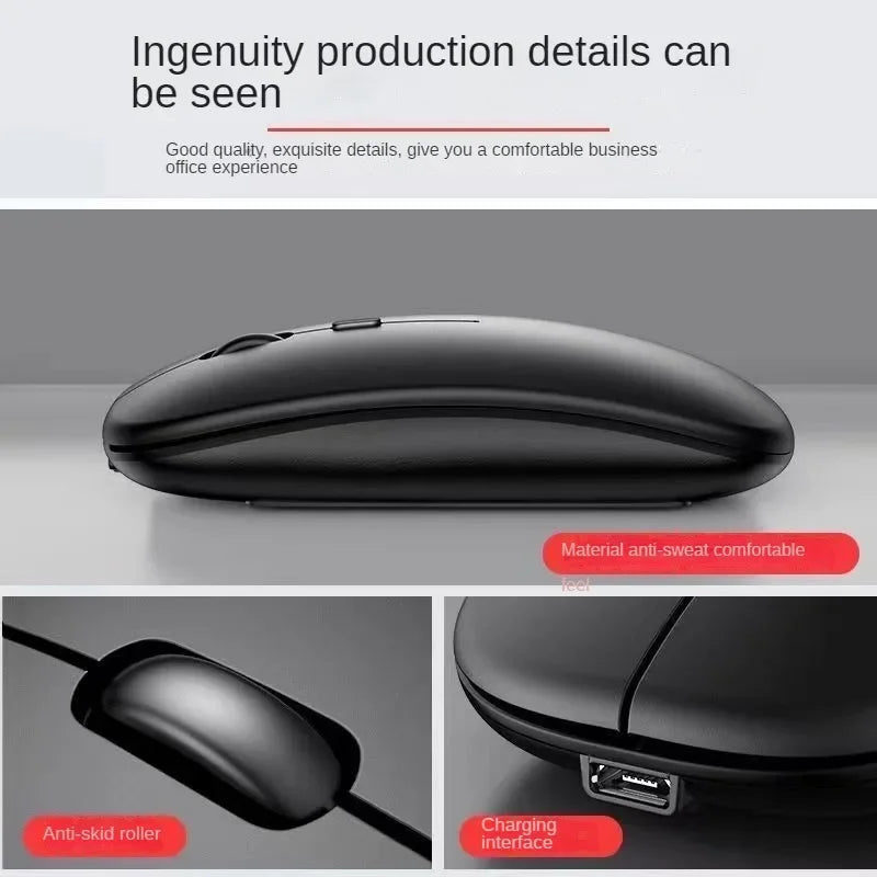 Wireless mouse, detail view