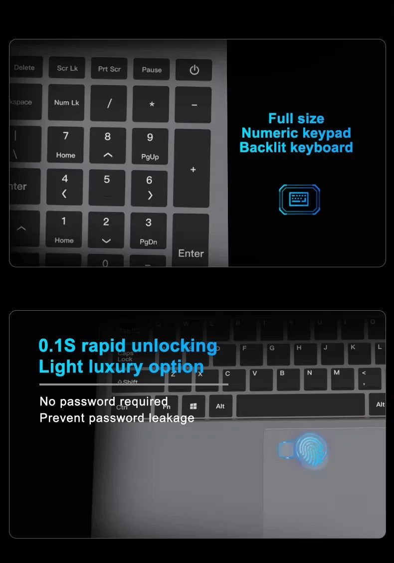 15.6" Laptop, Intel Core i9-10980HK, 16GB RAM, 1TB SSD, Backlit Keyboard